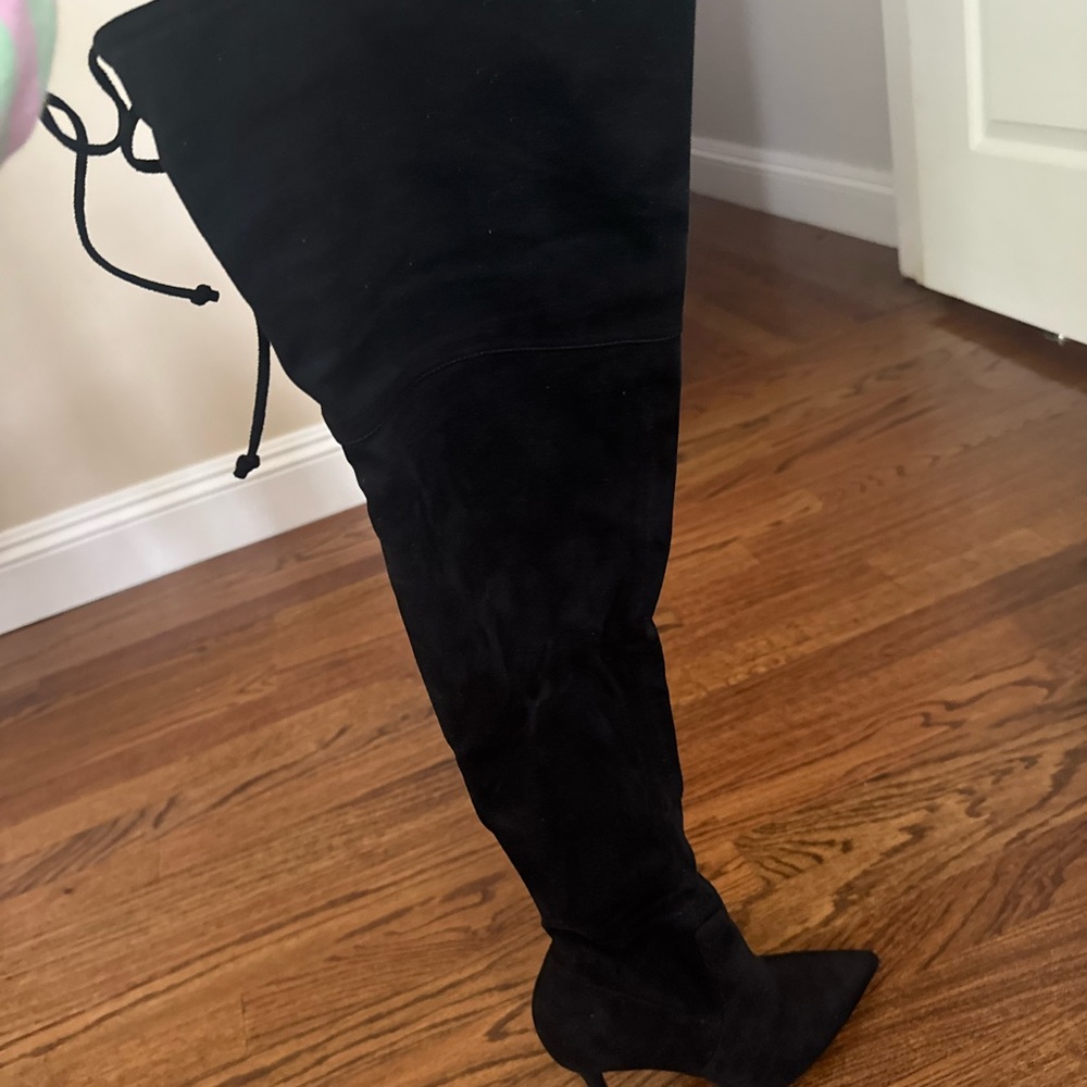 Aldo Black Over-the-Knee Boots